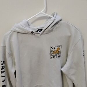 Salty Crew Gray Hoodie with Logo
